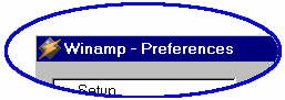 Winamp Preferences